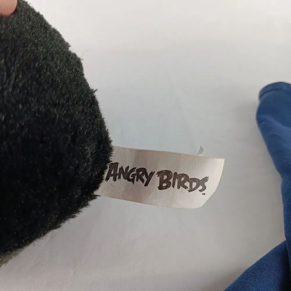 Commonwealth Angry Birds Black Bird Bomb Plush Stuffed Animal Toy Plush 2011